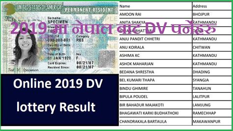 dv lottery 2019 results|DV 2019 .